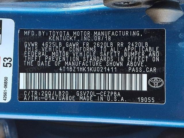 2019 Toyota Camry XSE V6