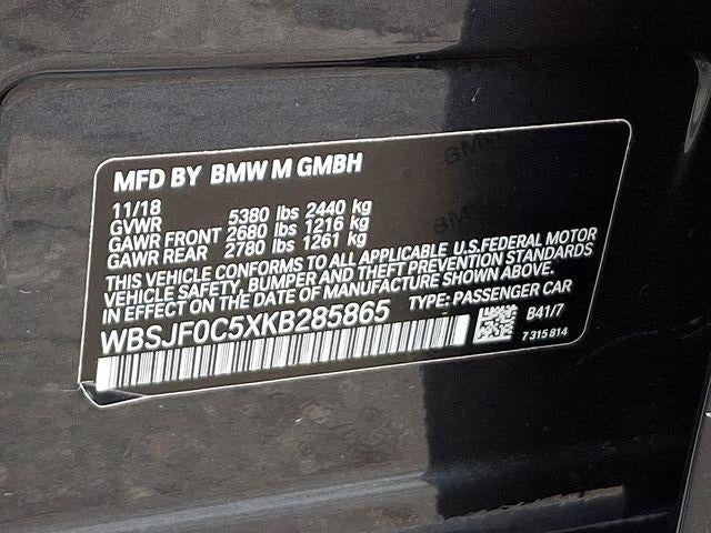 2019 BMW M5 Competition