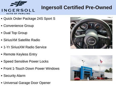 2018 Jeep Wrangler Unlimited Sport S