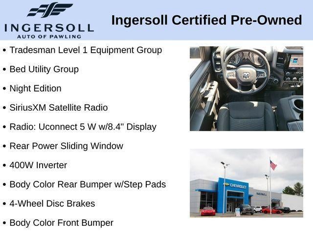 2025 RAM 1500 Tradesman Crew Cab 4x4 5'7" Box