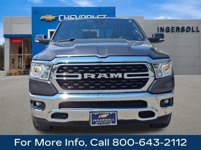2022 RAM 1500 Big Horn Quad Cab 4x4 6'4" Box