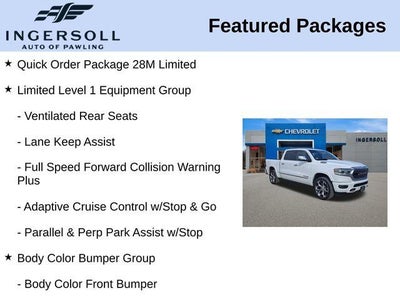 2020 RAM 1500 Limited Crew Cab 4x4 5'7" Box