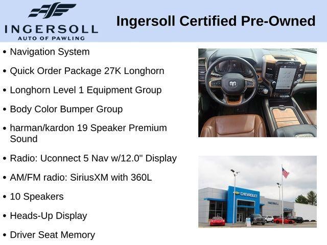 2023 RAM 1500 Limited Longhorn Crew Cab 4x4 5'7" Box