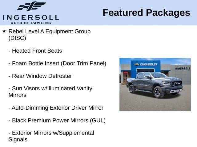 2022 RAM 1500 Rebel Crew Cab 4x4 5'7" Box