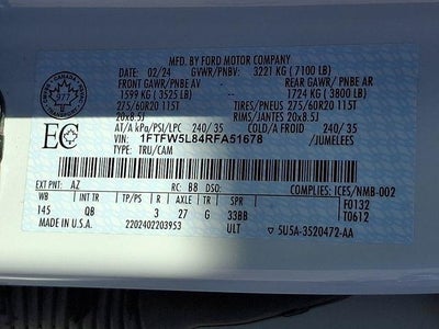 2024 Ford F-150 LARIAT
