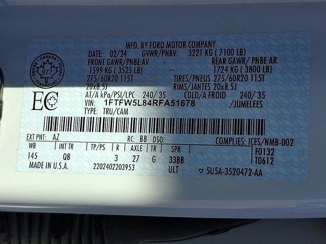 2024 Ford F-150 LARIAT