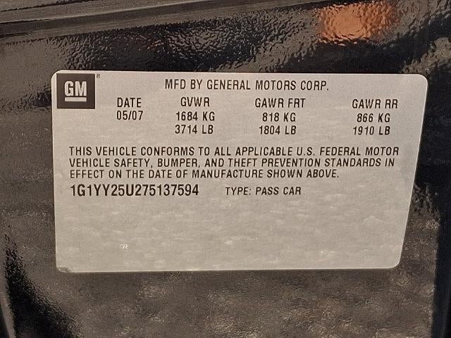 2007 Chevrolet Corvette Base