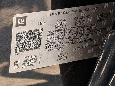 2019 Chevrolet Colorado 4WD LT