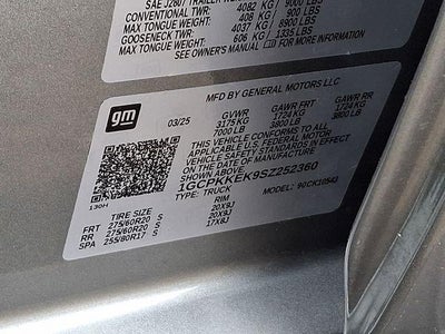 2025 Chevrolet Silverado 1500 LT (2FL)
