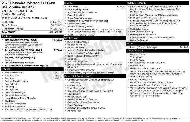 2025 Chevrolet Colorado Z71