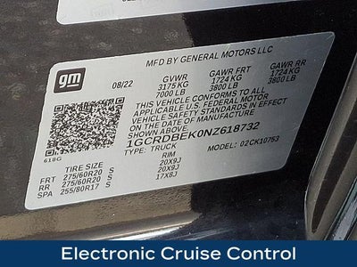 2022 Chevrolet Silverado 1500 Custom