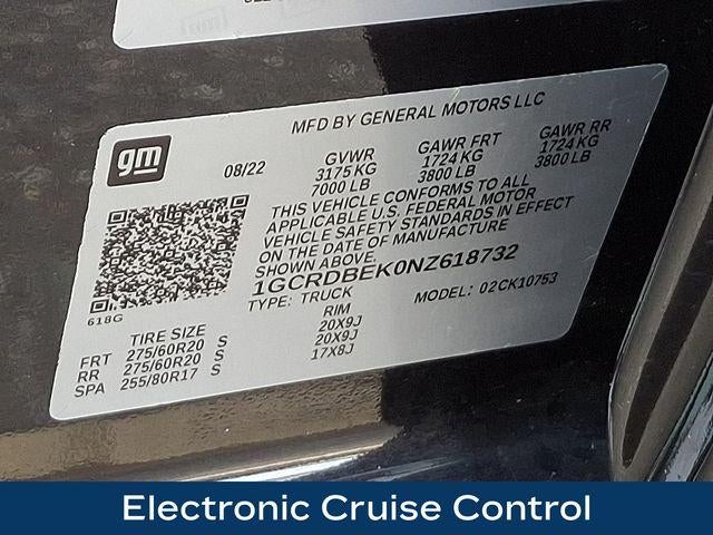 2022 Chevrolet Silverado 1500 Custom