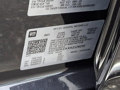 2024 Chevrolet Silverado 1500 LT (2FL)