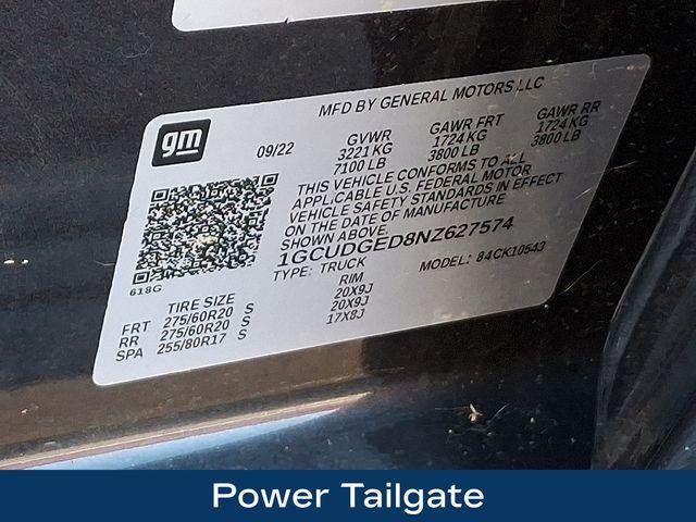 2022 Chevrolet Silverado 1500 LTZ