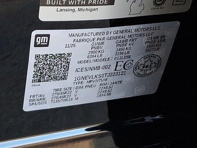 2026 Chevrolet Traverse RS