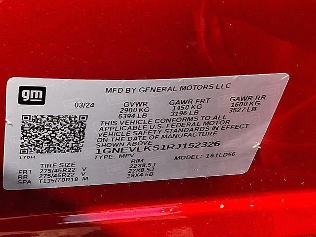 2024 Chevrolet Traverse RS