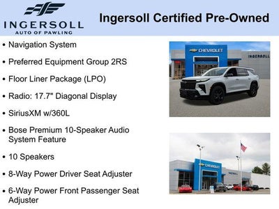 2024 Chevrolet Traverse RS