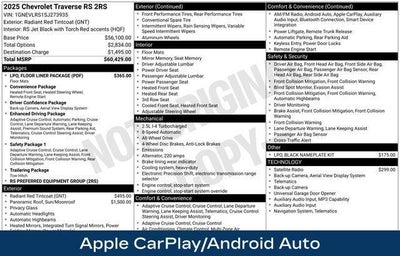 2025 Chevrolet Traverse AWD RS