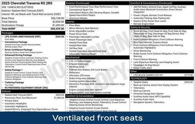 2025 Chevrolet Traverse AWD RS