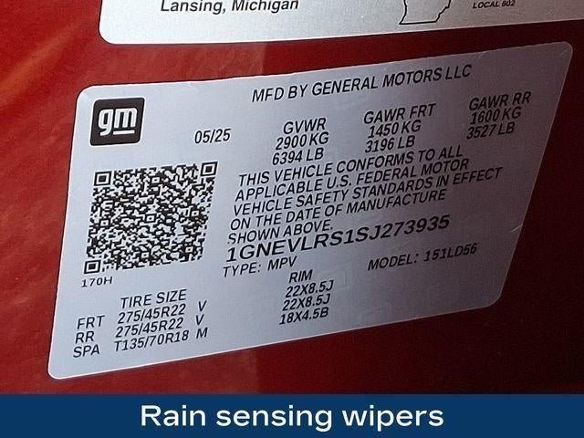 2025 Chevrolet Traverse RS