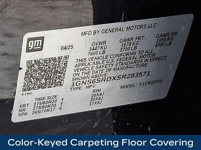 2025 Chevrolet Tahoe Premier