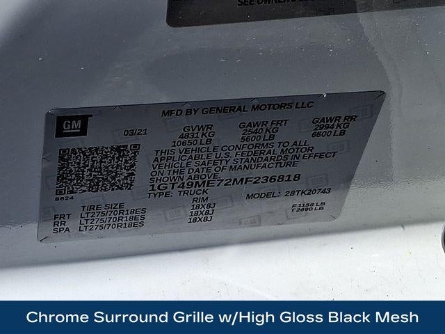 2021 GMC Sierra 2500 HD SLE