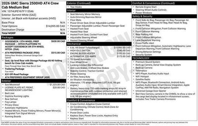 2026 GMC Sierra 2500 HD AT4