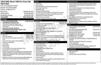 2024 GMC Sierra 1500 Pro