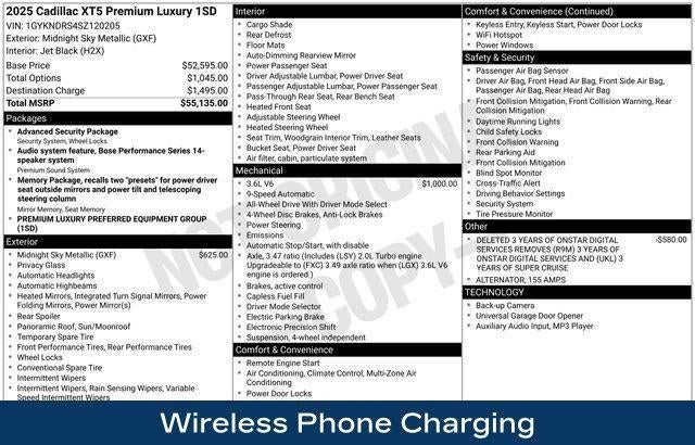 2025 Cadillac XT5 AWD Premium Luxury