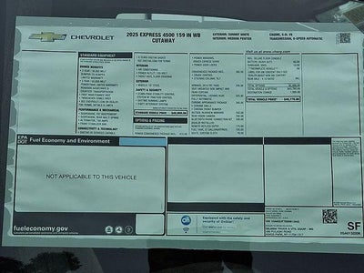 2025 Chevrolet Express Cutaway 4500 Base
