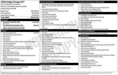 2020 Dodge Charger R/T RWD