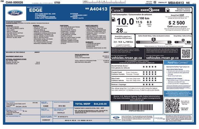 2021 Ford Edge SEL