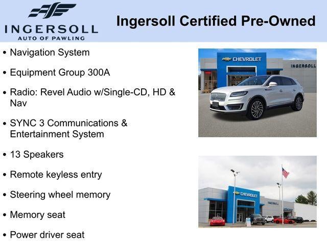 2019 Lincoln Nautilus Reserve