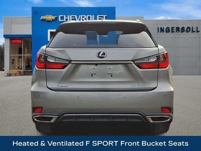 2022 Lexus RX 350 F SPORT Handling