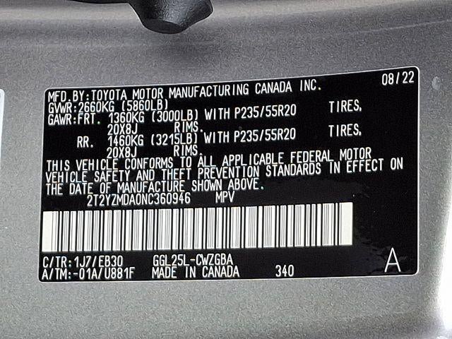 2022 Lexus RX 350 F SPORT Handling