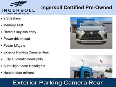 2022 Lexus RX 350 F SPORT Handling