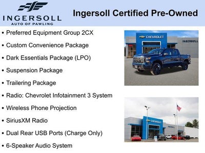 2022 Chevrolet Silverado 1500 Custom Trail Boss