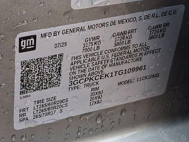 2026 Chevrolet Silverado 1500 Custom Trail Boss