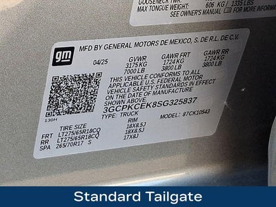 2025 Chevrolet Silverado 1500 Custom Trail Boss