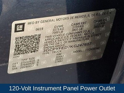 2019 Chevrolet Silverado 1500 LT Trail Boss