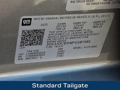 2023 Chevrolet Silverado 1500 Custom Trail Boss