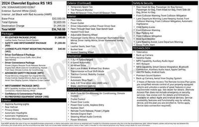 2024 Chevrolet Equinox RS