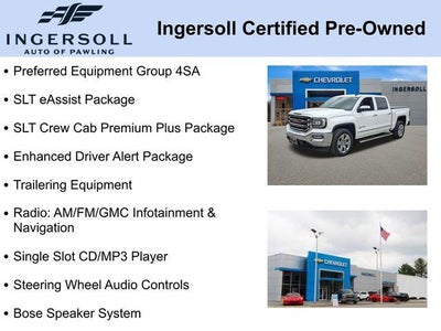 2018 GMC Sierra 1500 SLT