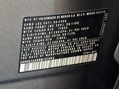 2024 Volkswagen Tiguan 2.0T SE R-Line Black