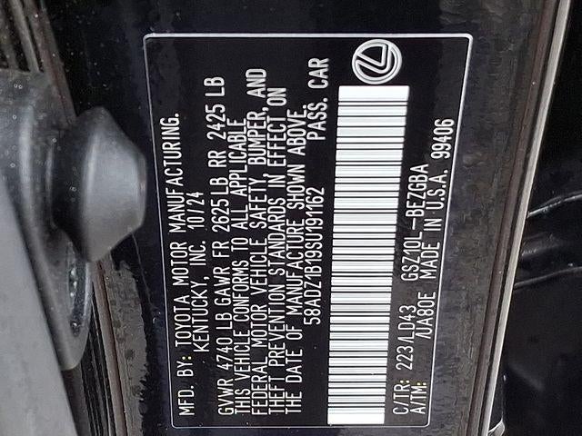 2025 Lexus ES 350 ES 350