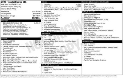 2023 Hyundai Elantra SEL