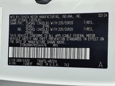2024 Toyota Highlander XSE