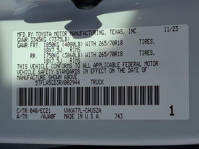 2024 Toyota Tundra SR5