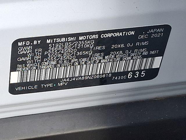 2022 Mitsubishi Outlander SEL Special Edition S-AWC