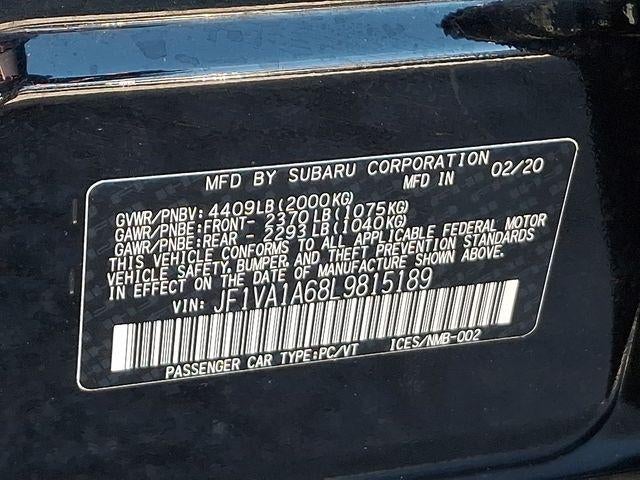 2020 Subaru WRX Base
